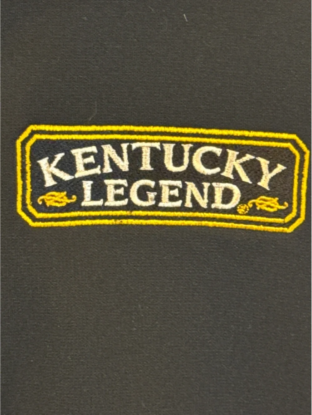 The North Face Men’s XL Black Softshell Jacket Kentucky Legend Embroidered
